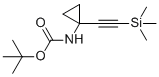 tert-butyl (1-((trimethylsilyl)ethynyl)cyclopropyl)carbamate